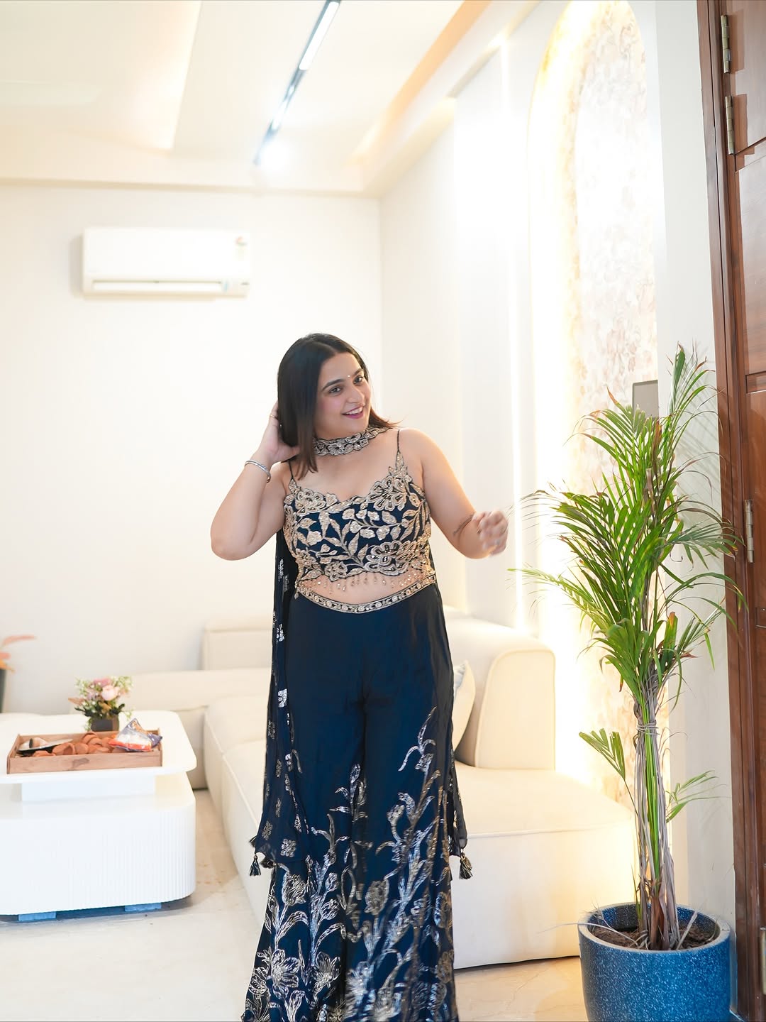 Starlit Indigo Co-ord Set (PARI M-24)