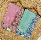 Vintage Flora Silk Saree (5737 GS-11)