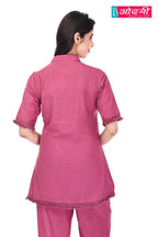 Mauve Heron Kurti Set (3870 R-75)