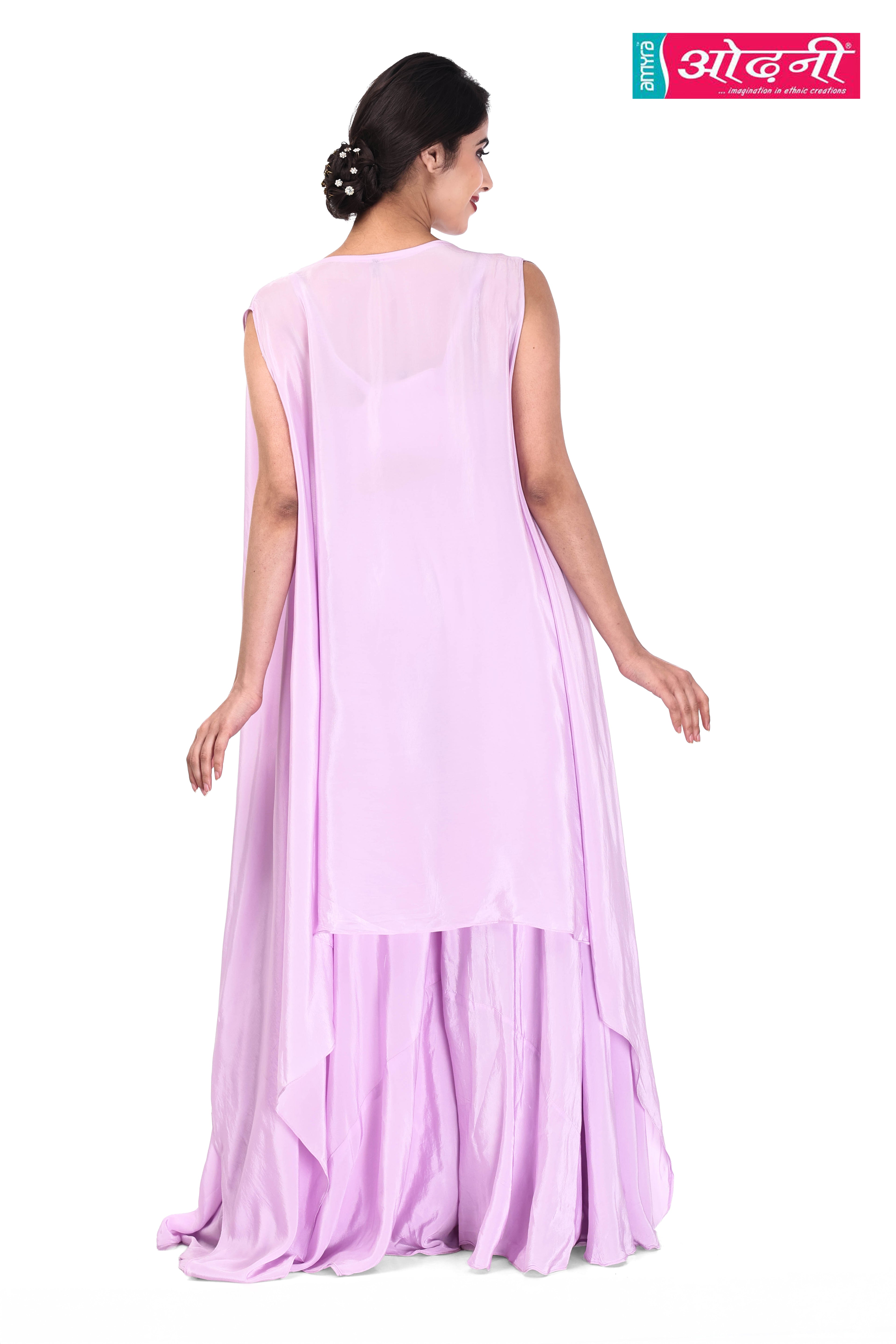 Lavender Luxe Cape Set (2416 M-13)