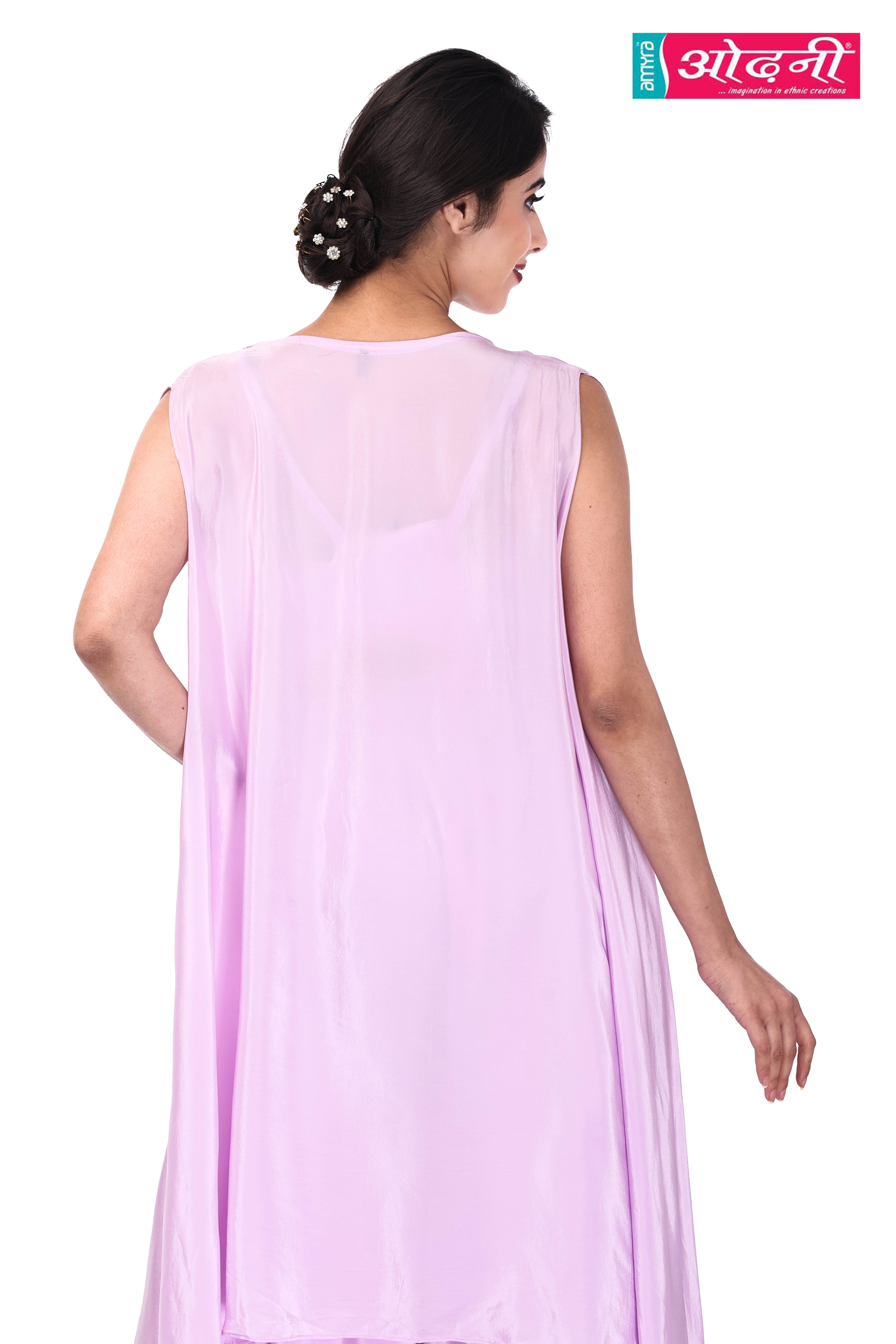 Lavender Luxe Cape Set (2416 M-13)