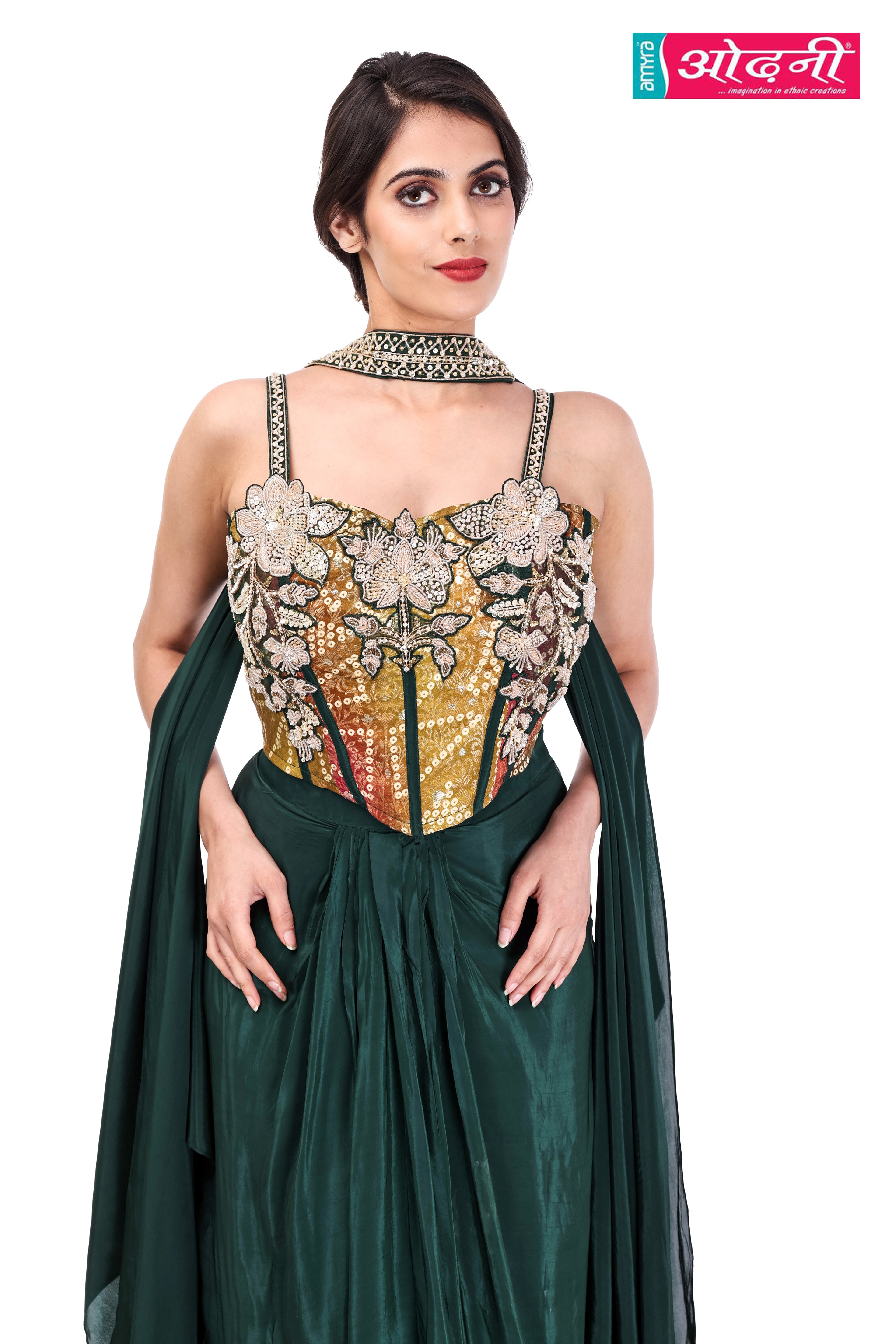 Emerald Enigma Dress 92554 M-29)