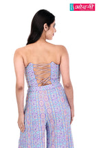 Lilac Lattice Co-ord Set (JM-3031 M-33)