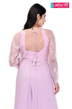 Lilac Blossom Cape Set (7568 M-16)