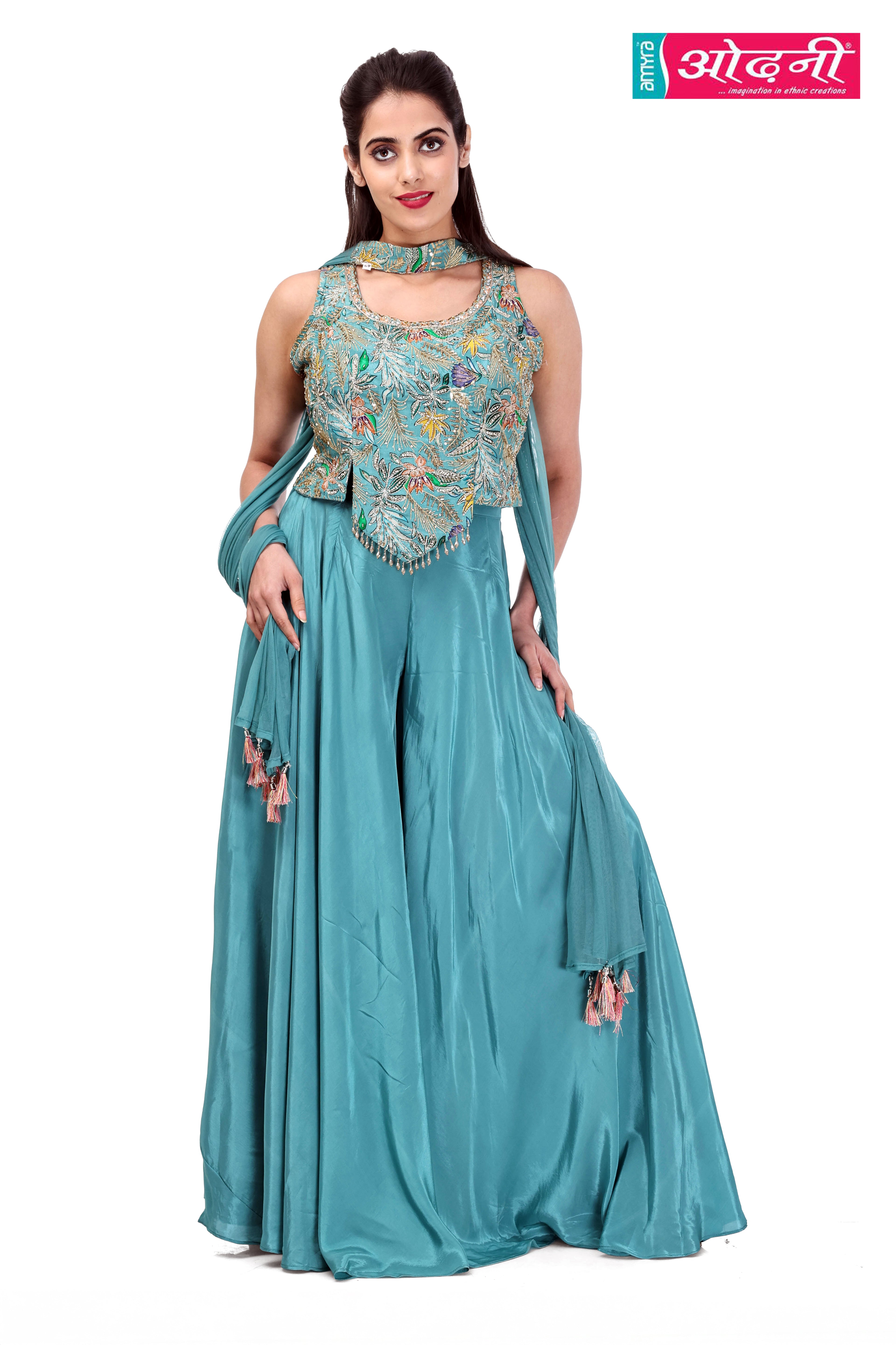 Azure Meadow Co-ord Set (5120 GA-21)