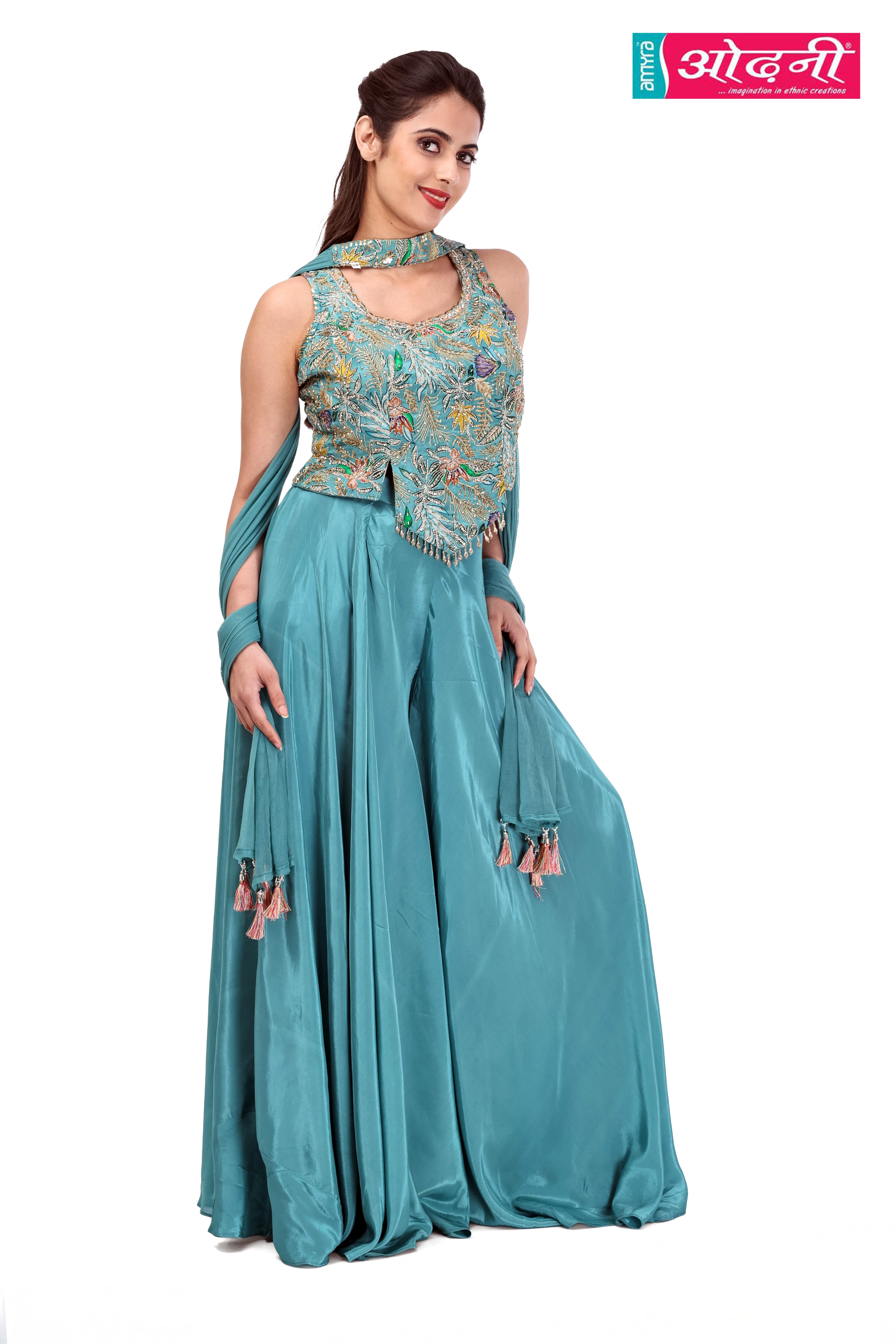 Azure Meadow Co-ord Set (5120 GA-21)