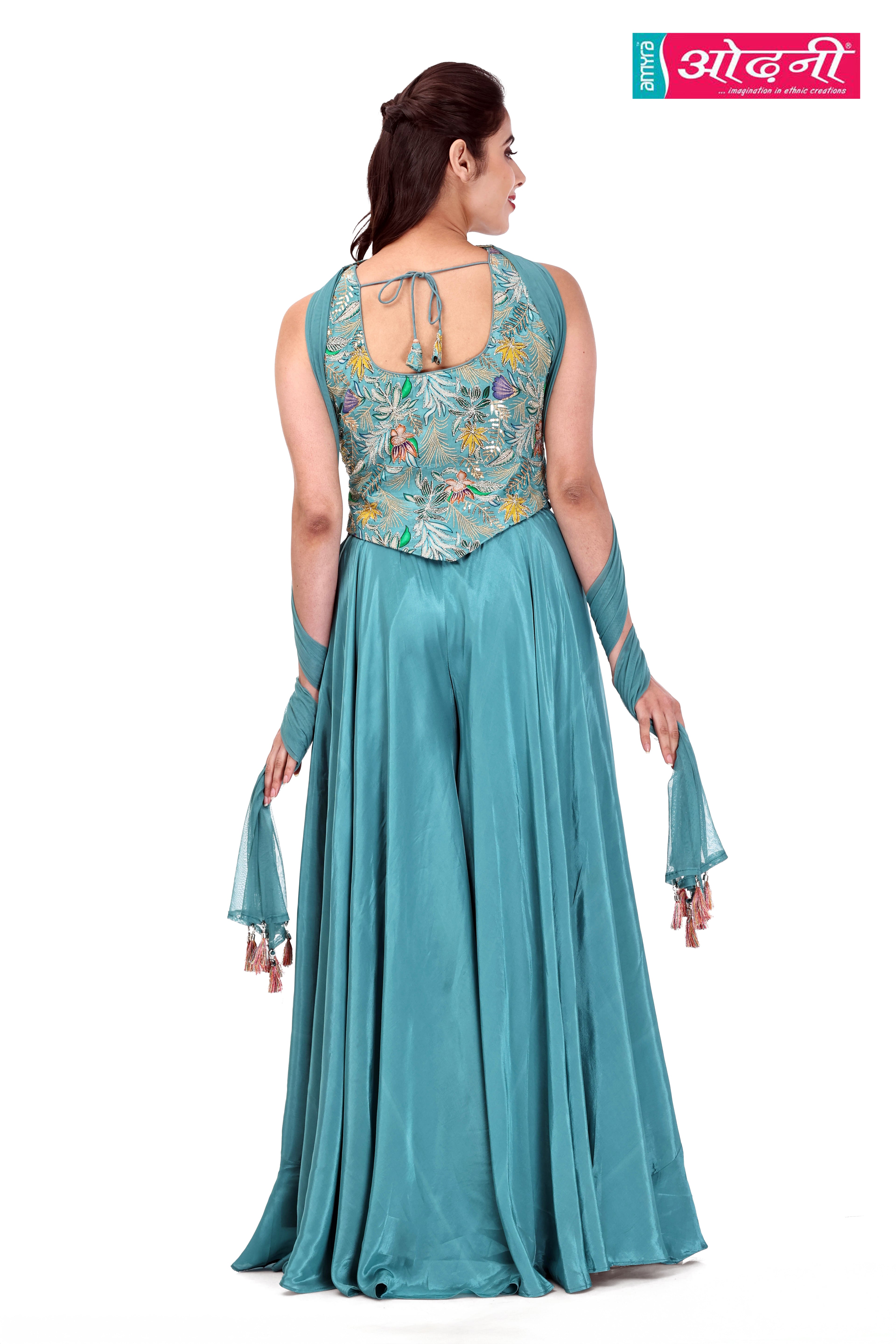 Azure Meadow Co-ord Set (5120 GA-21)