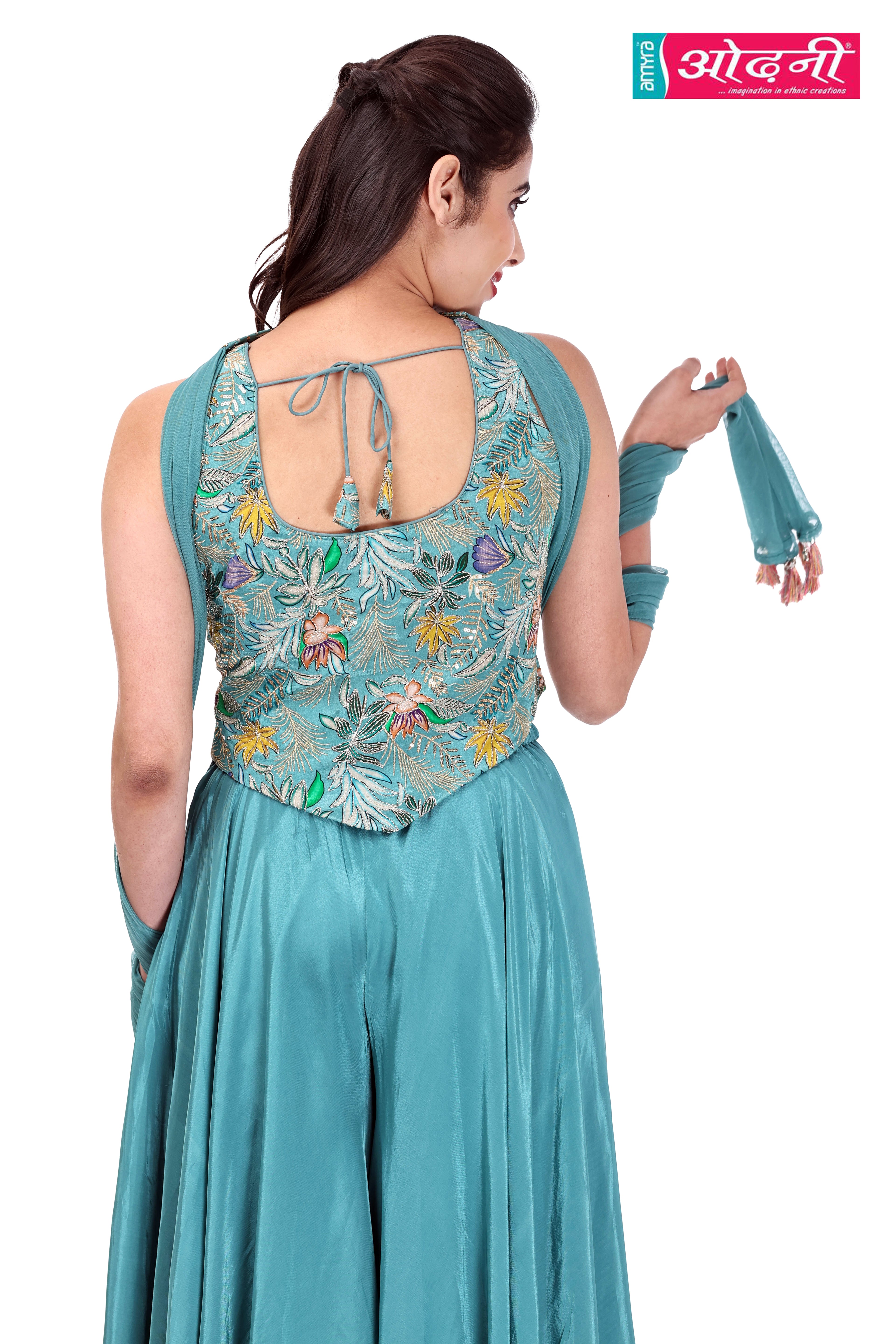 Azure Meadow Co-ord Set (5120 GA-21)