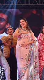 Handwork Saree in Pastel Palette - by Sapna Chaudhry (D-93)