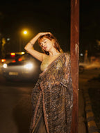 The Twilight Sequin Drape Saree (1057 GS-80)