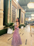 The Sparkling Lilac Mermaid Lehenga (LGN-308 D-42)