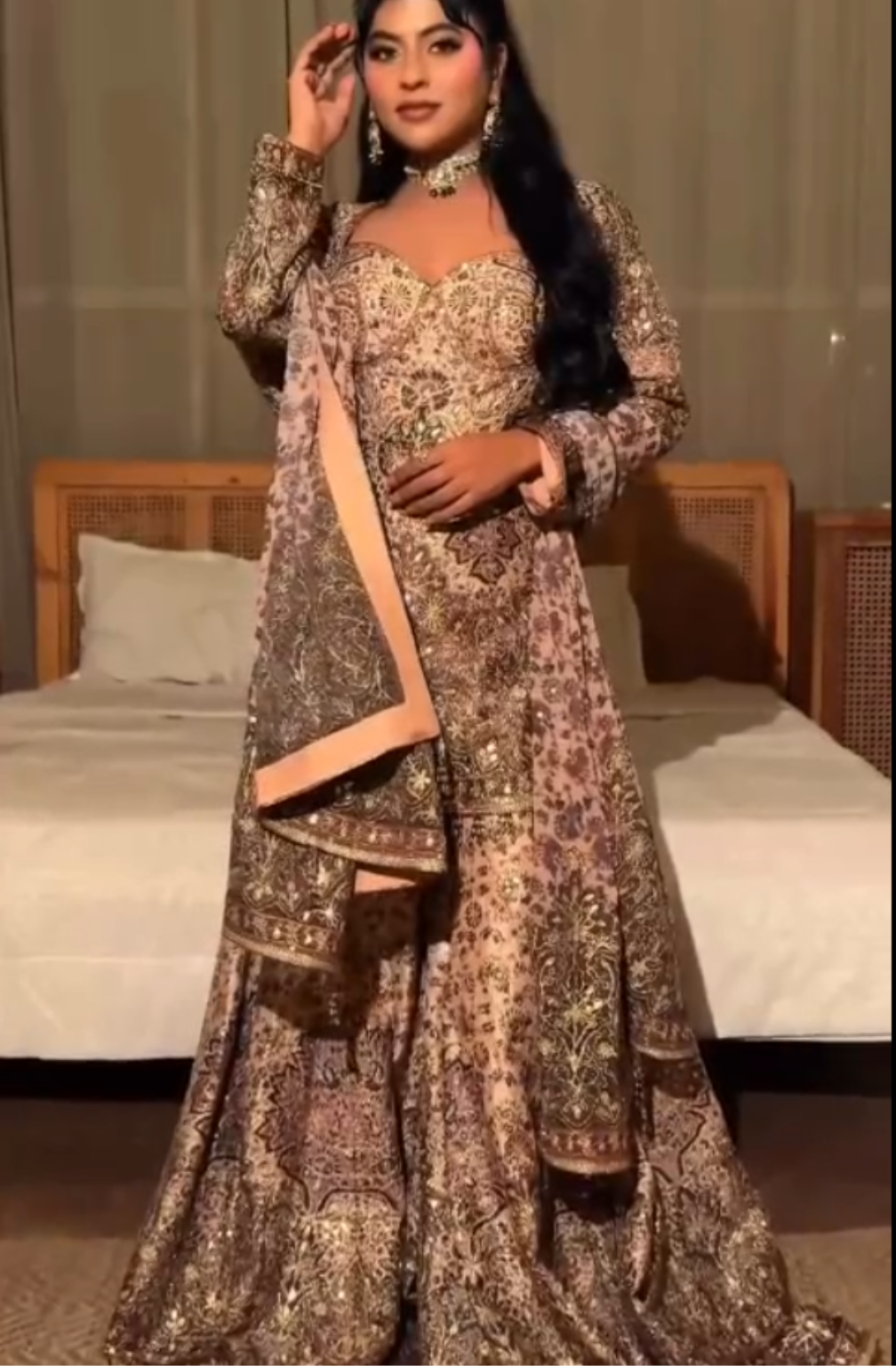 Festive Sharara Set (SR-0043 D-97)