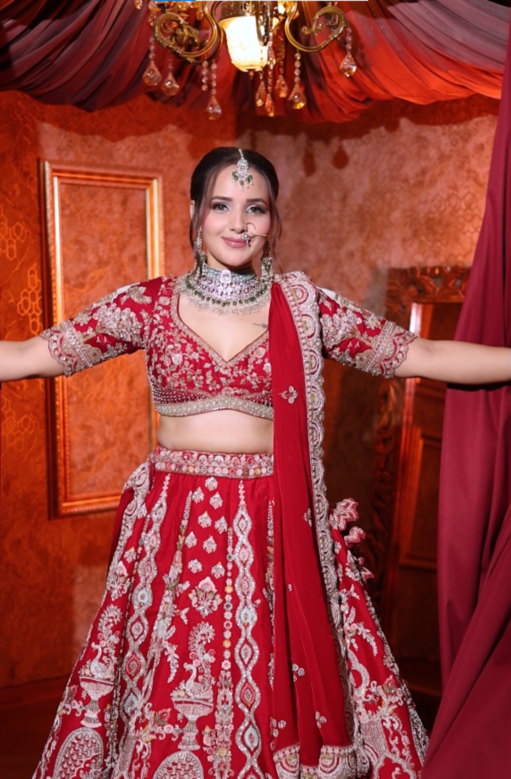 Sultana Heritage Bridal Lehenga (GH-530 B-85)