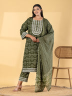 Forest Frost: Cotton Silk Suit