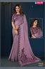 Lavender & Aubergine Ombre Saree (24522 GS-140)