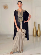 Onyx & Champagne Drape Set (D2264 B-77)