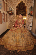 Royal Zarina Grand Bridal Lehenga (DC-25877 D-56)