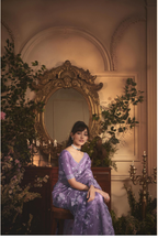 The 'Lavender Haze' Saree (5482 GS-98)