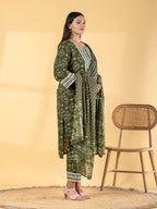 Forest Frost: Cotton Silk Suit