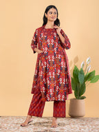 The Crimson Ikat Enigma Set