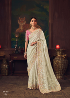 The 'Victorian Pearl' Saree (SA-463 GS-98)