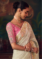The 'Victorian Pearl' Saree (SA-463 GS-98)