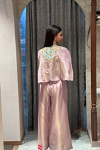 Nude Lavender Indo-Western with Intricate Embroidery (MV-1042 GS-73)