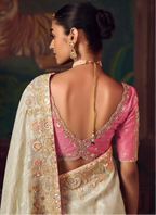 The 'Victorian Pearl' Saree (SA-463 GS-98)