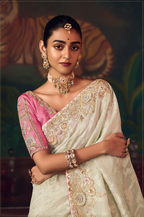 The 'Victorian Pearl' Saree (SA-463 GS-98)