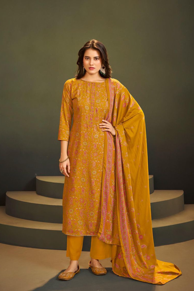 SUNRISE 'Safar Winter' Collection: Viscose Pashmina Suits (D-39)