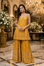 Embroidered Kurti & Sharara Set