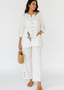 Boho-Chic Linen Co-ord Set