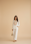 Elegant Ivory Linen Co-ord Set