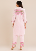 Charming Pastel Linen Co-ord Set