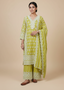 Green Cotton Suit Set