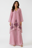 Mauve Shimmer Botanical Co-ord Set