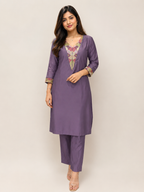 Lavender Silk Co-ord Set