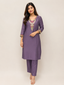 Lavender Silk Co-ord Set