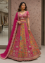 Heritage Architectural Embroidered Lehenga Choli