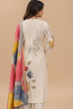 Elegant Cotton-Silk Kurta Set
