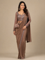 Heavily Sequinned Pre-Draped Saree