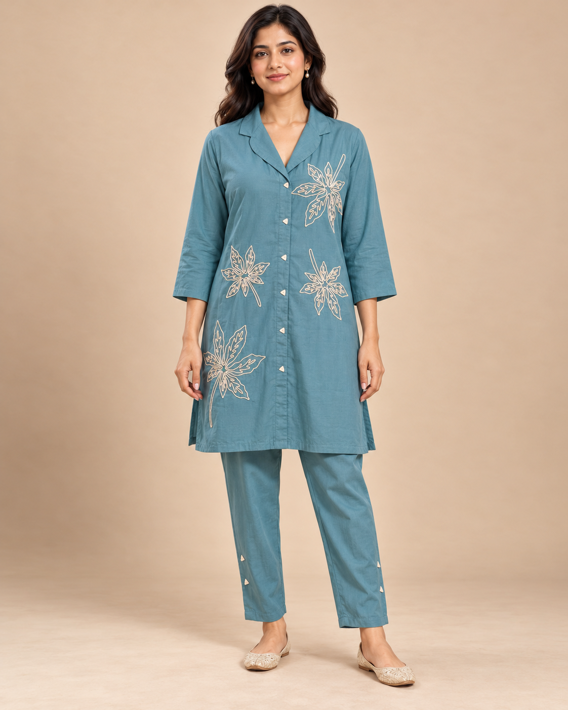 Rama Leaf Co-ord Set