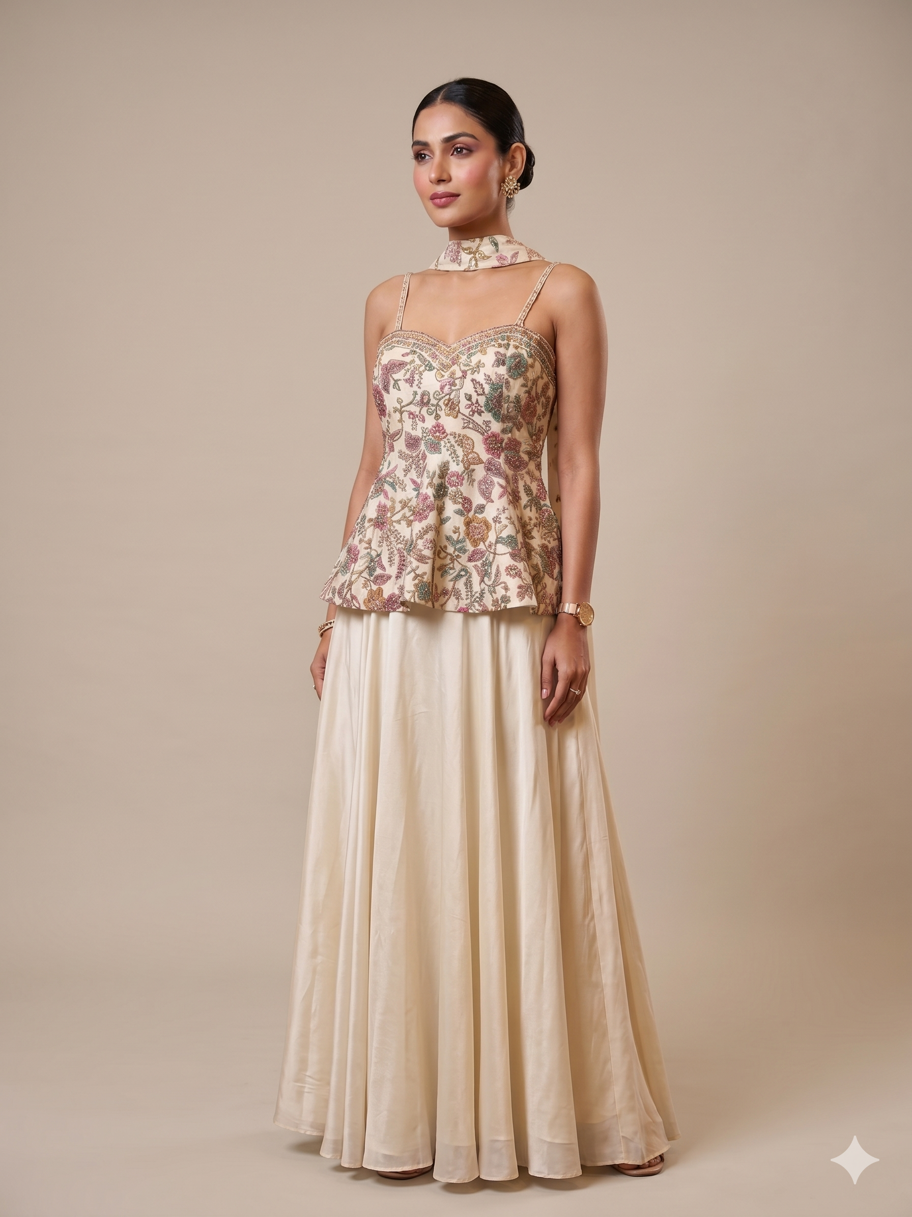 Peplum Tunic Palazzo set