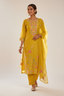 Pastel Floral Embroidery Kurta Set