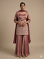Tissue Silk Metallic Sharara Set