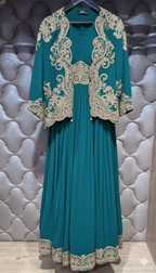 Cape-style Fusion Gown Set (MV-1125 GS-73)