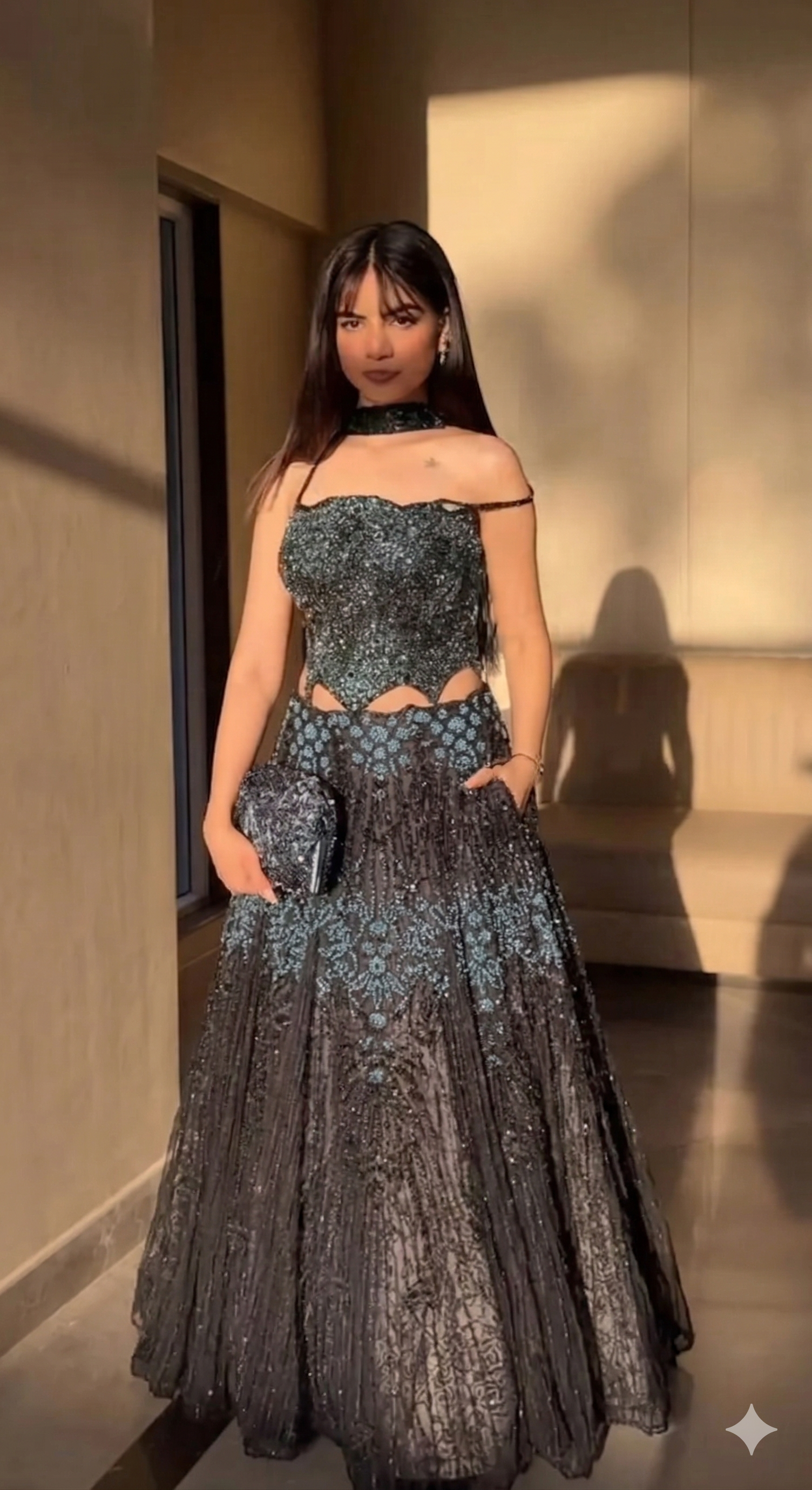 The Midnight Shimmer Co-ord Set Main image