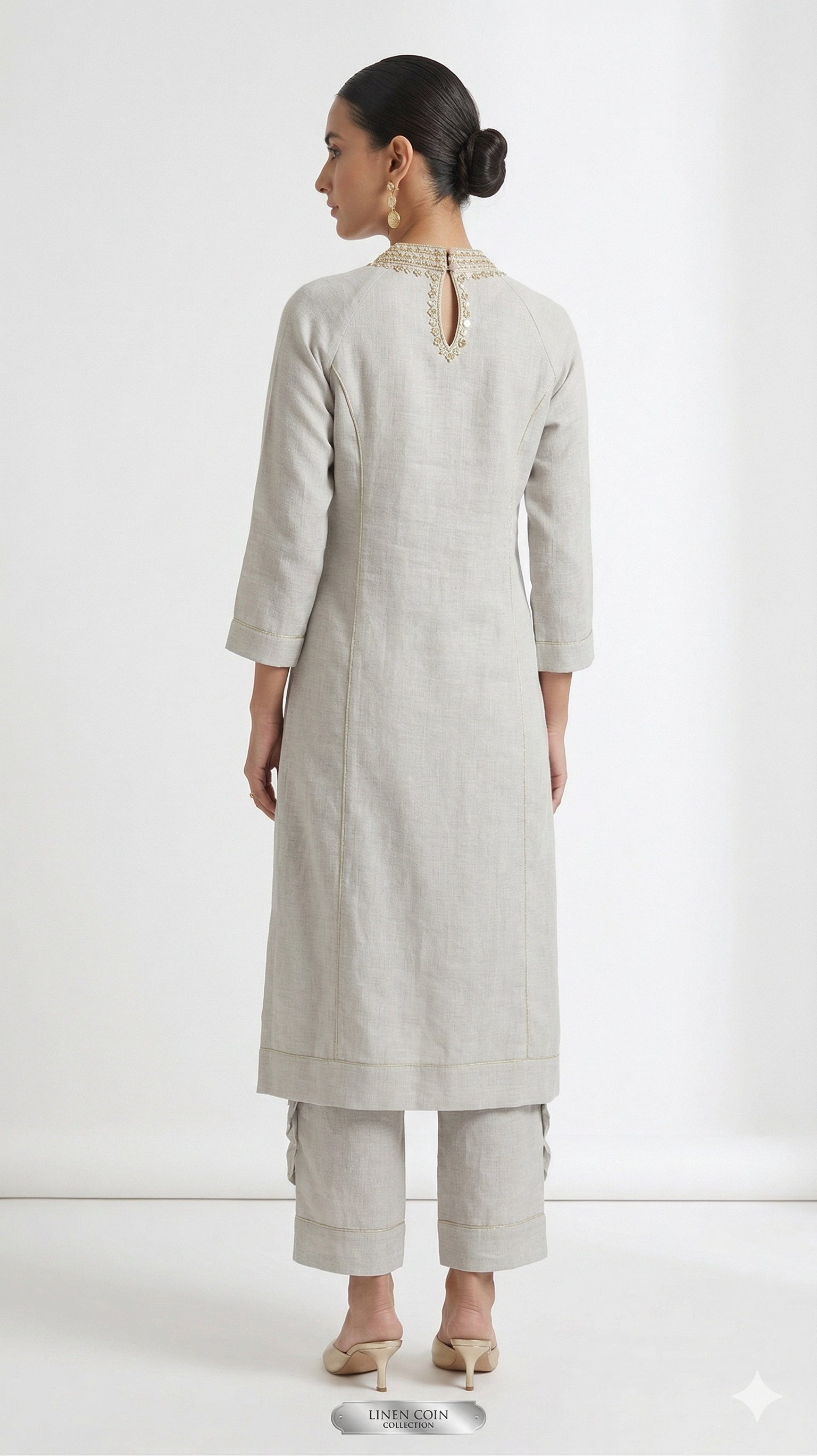 The Linen Luxe Kurta Set