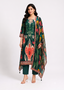 Ikat Patola Printed Kurta Set