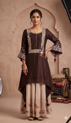 Brown & Cream Festive Co-ord Set